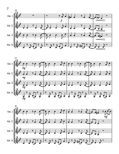 Bad Guy Violin Quartet Page 2