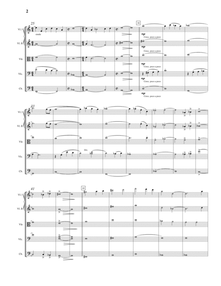 Ballad For Strings Page 2