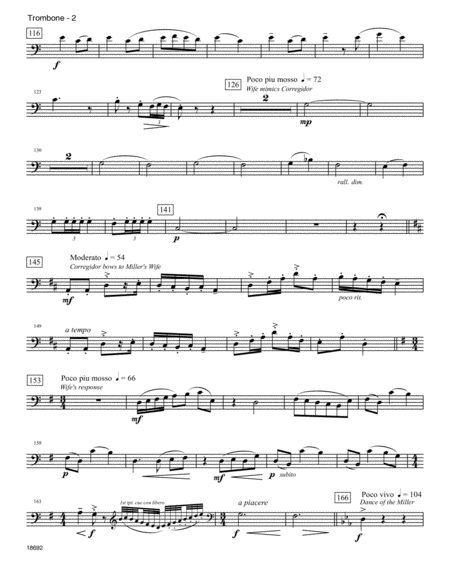 Ballet Scenes From The Three Cornered Hat Trombone Page 2