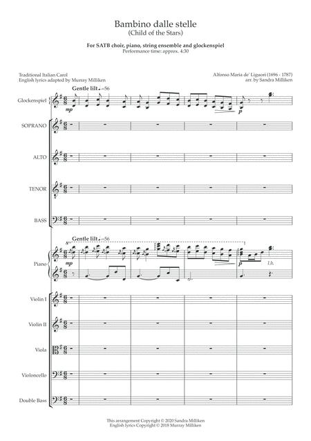 Bambino Dalle Stelle Child Of The Stars Instrumental Parts Page 2