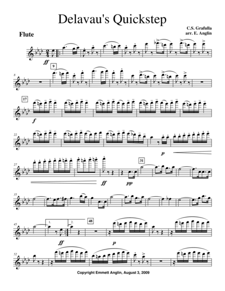 Band Music Of The Civil War Delevaus Quickstep By Cs Grafulla Concert Band Page 2