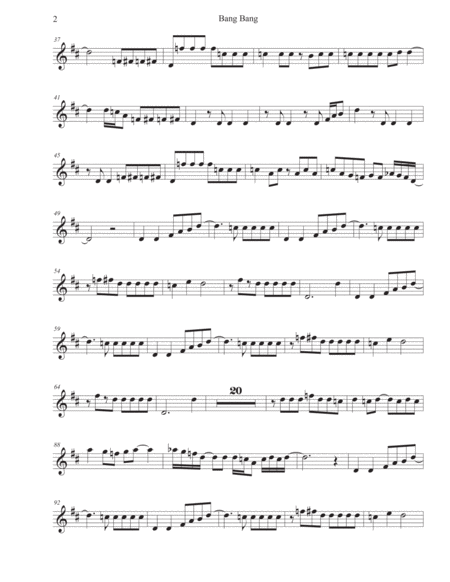 Bang Bang Clarinet Page 2