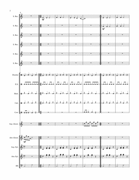 Banuwa For Orff Ensemble Page 2