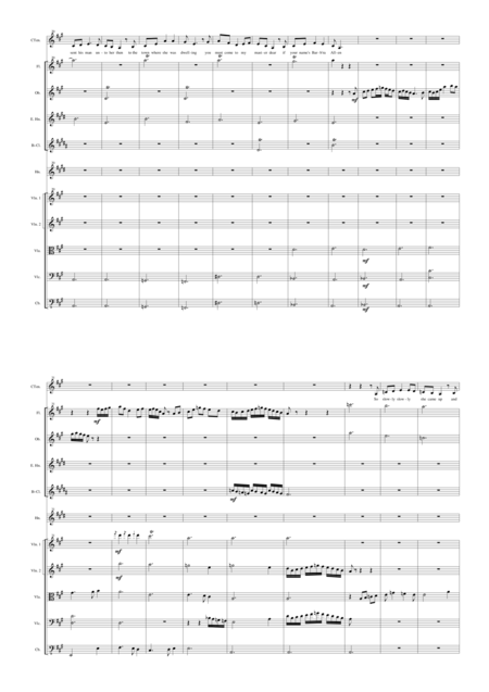 Barbara Allen For Low Voice And Orchestra Page 2