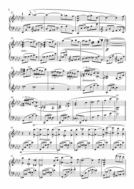 Barcarolle For Solo Piano Page 2