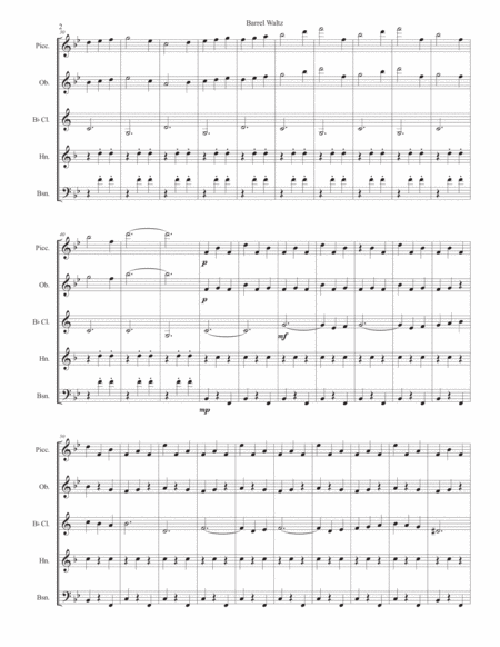 Barrel Organ Waltz Page 2