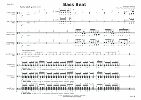 Bass Beat Street Cadence Page 2