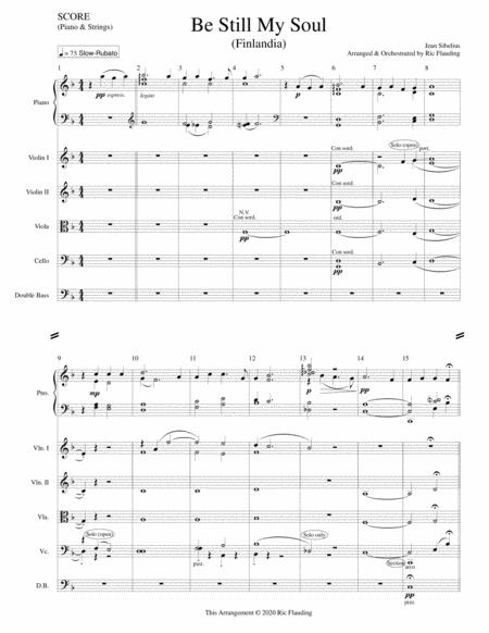 Be Still My Soul Piano Strings Page 2