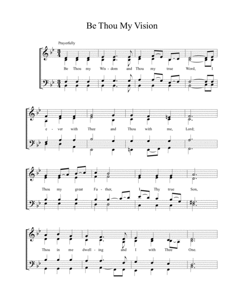 Be Thou My Vision Satb Page 2