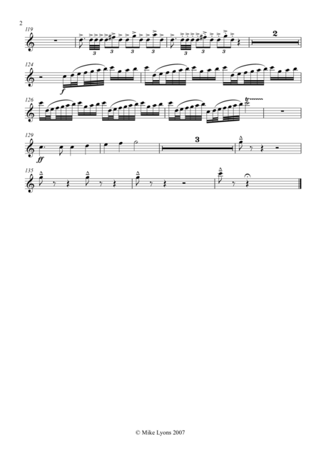 Beautiful Dreamer Arranged For Piano And Bb Clarinet Page 2