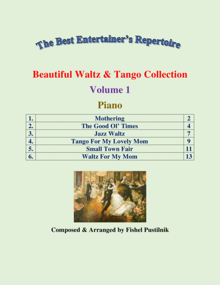 Beautiful Waltz Tango Collection For Piano Volume 1 Page 2