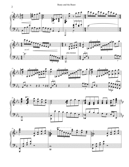 Beauty And The Beast As Performed By Soundsketch Page 2