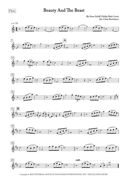 Beauty And The Beast Flute And Piano Page 2