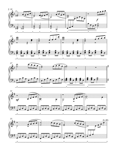 Beauty And The Beast For Early Intermediate Piano Page 2