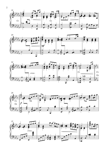 Beauty And The Beast Harp Solo Page 2