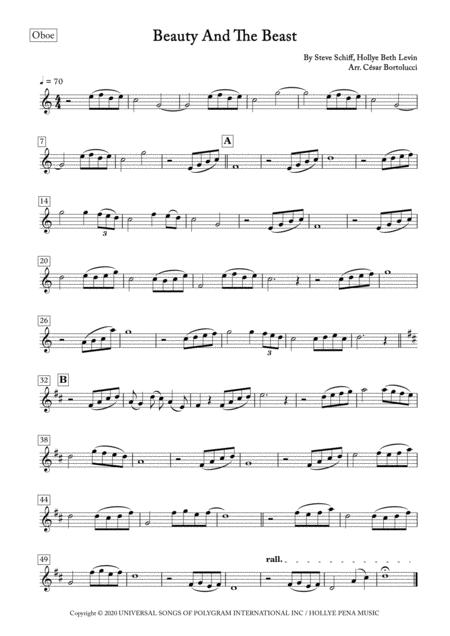 Beauty And The Beast Oboe And Piano Page 2