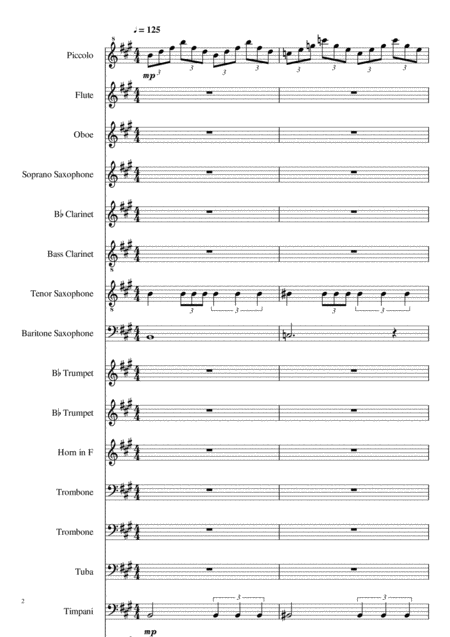 Beelzeboss The Final Showdown Orchestral Page 2