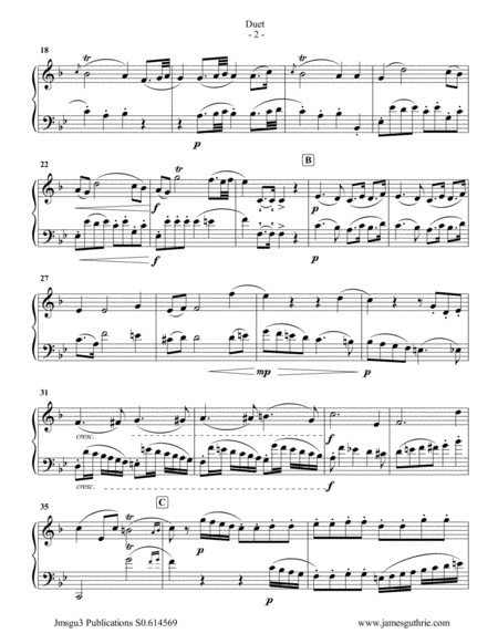 Beethoven Duet Woo 27 No 3 For English Horn Bassoon Page 2