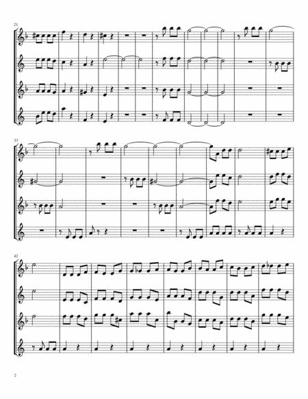 Beethoven Fifth Symphony For Saxophone Quartet Page 2