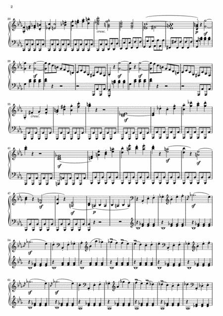 Beethoven Sonata Pathetique Op 13 In C Minor I Grave Original Version Page 2