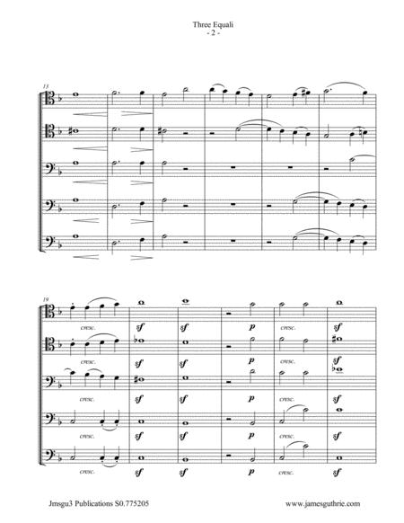 Beethoven Three Equali Woo 30 For Bassoon Choir Page 2