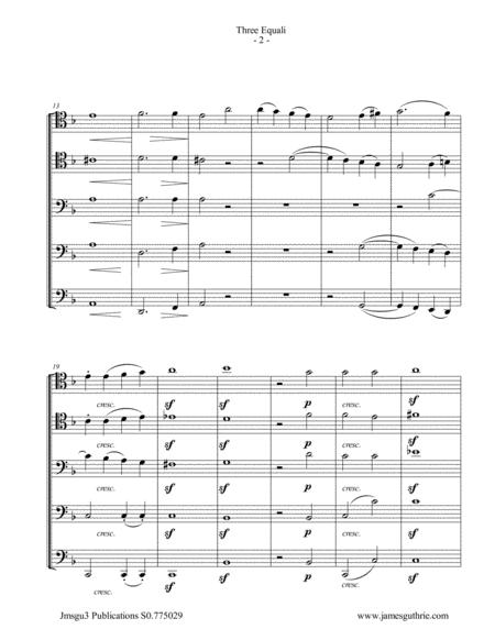 Beethoven Three Equali Woo 30 For Cello Choir Page 2