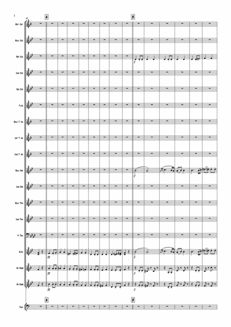 Beethovens 7th Symphony 2nd Movement Arranged For Brass Band Page 2