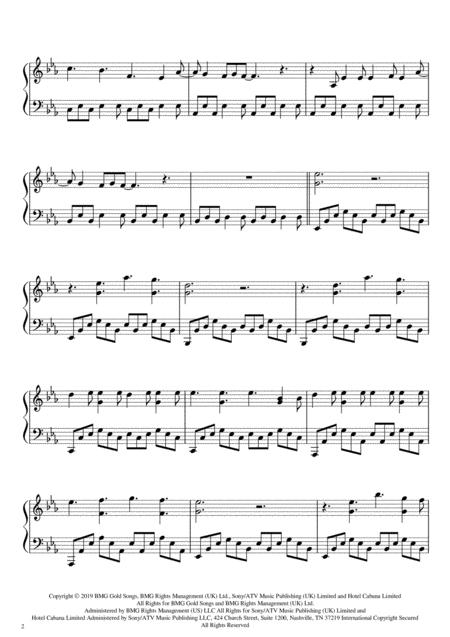 Before You Go Piano Solo Page 2