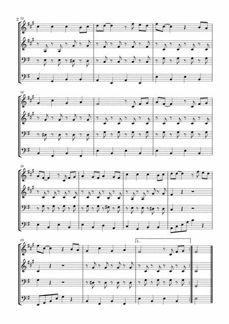 Bella Ciao For Brass Quartet Page 2