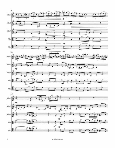 Benedictus From The B Minor Mass Bwv 232 24 For Various String Trio Combinations Page 2