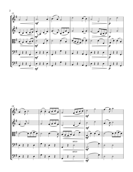 Berceuse String Orchestra Page 2
