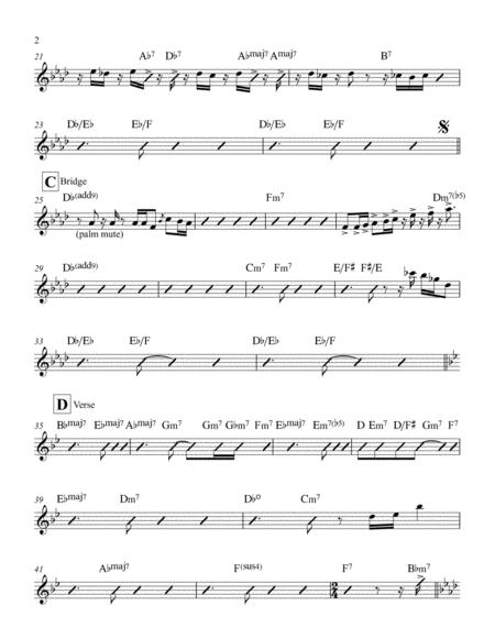 Better Days Lead Sheet Performed By Dianne Reeves Page 2