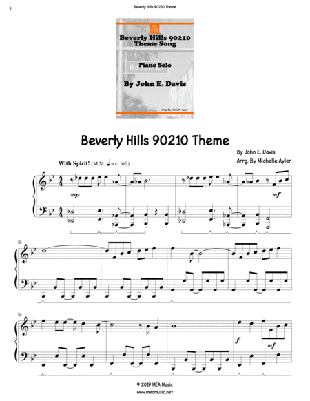 Beverly Hills 90210 Theme Song Page 2