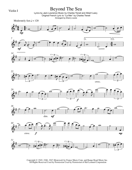 Beyond The Sea String Quartet For String Quartet Page 2