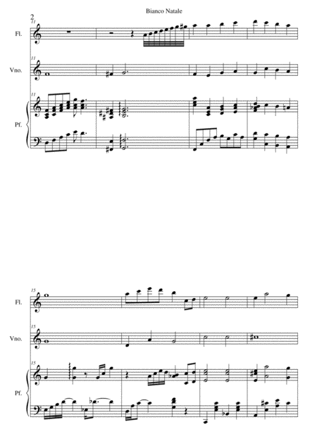 Bianco Natale Trio Page 2