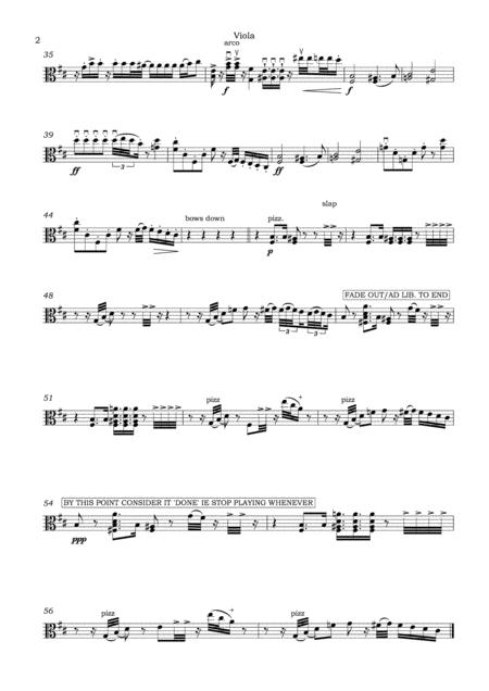 Bills Bills Bills For String Quartet Page 2