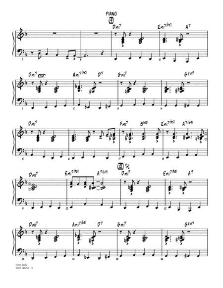 Birks Works Arr Rick Stitzel Piano Page 2