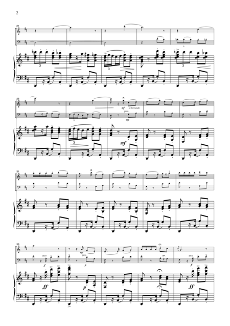 Bizet Habanera From Carmen For Piano Trio Pb302 Page 2