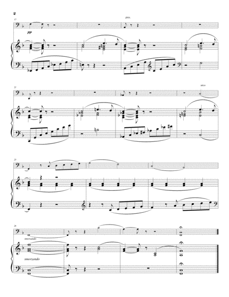 Bizet Melodrama And Sicilienne From L Arlesienne Page 2