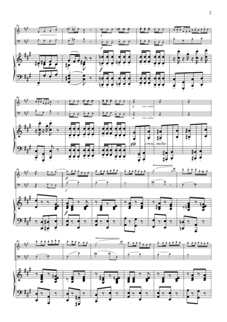 Bizet Prelude To Act 1 From Carmen For Piano Trio Pb301 Page 2