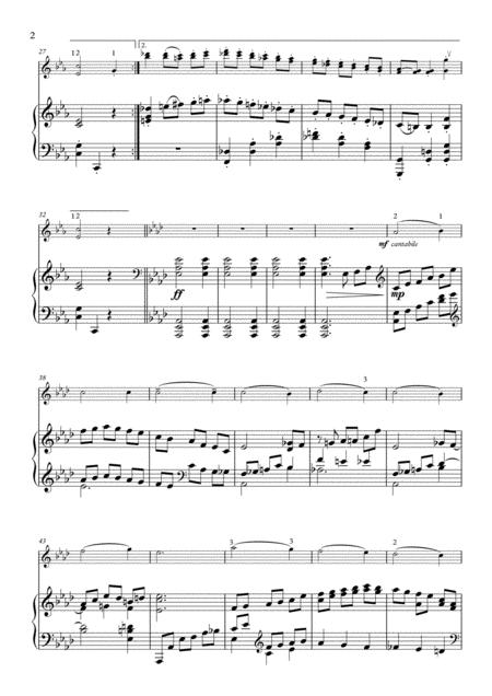Bizet Rachmaninov Menuet From L Arlesienne Suite No 1 Page 2