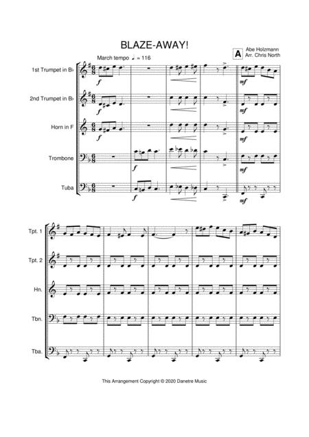 Blaze Away Brass Quintet Page 2