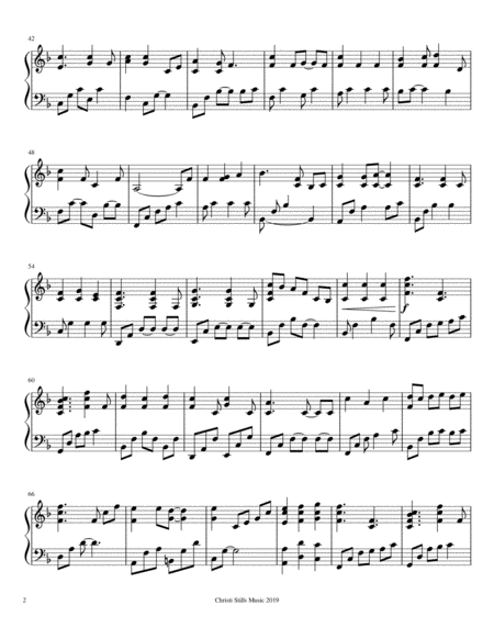 Blessed Assurance Piano Solo Page 2