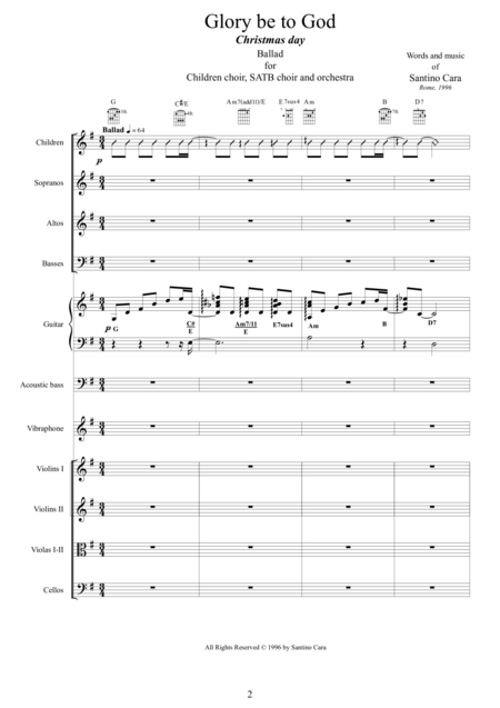 Blessed Redeemer Trio Oboe Bb Clarinet Piano With Score Parts Page 2