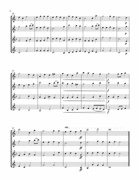 Blue Bells Of Scotland Sax Quartet Aatb Page 2