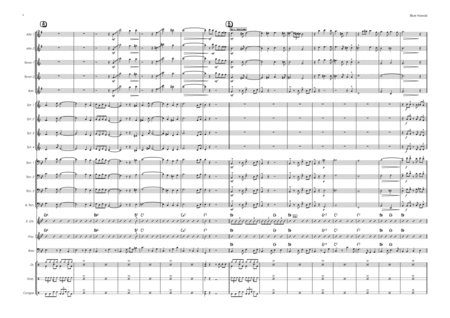 Blue Hawaii Big Band Instrumental Page 2