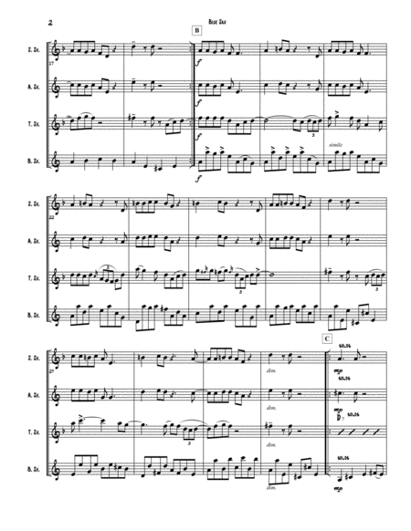 Blue Sax Page 2