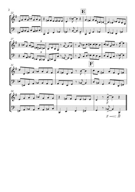 Blues Duet For French Horn And Tuba Page 2