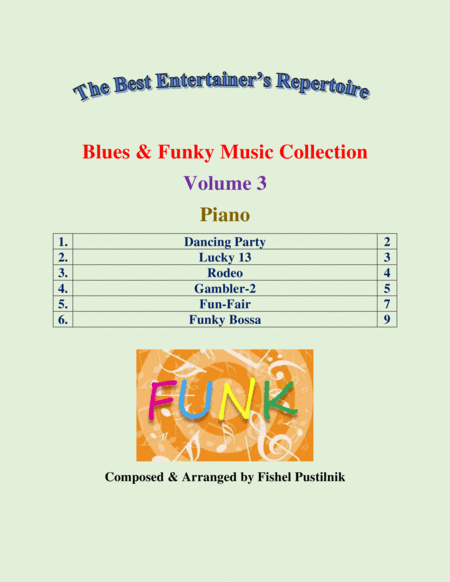 Blues Funky Music Collection For Piano Volume 3 Page 2