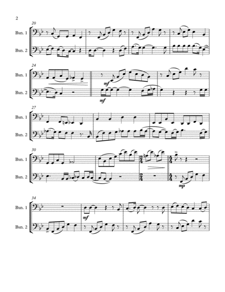 Bohemian Rhapsody Bassoon Duet Page 2